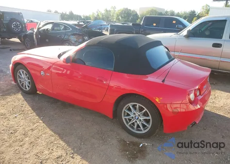2005 BMW Z4 2.5I из США, поврежденный, VIN 4USBT33575LR69979
